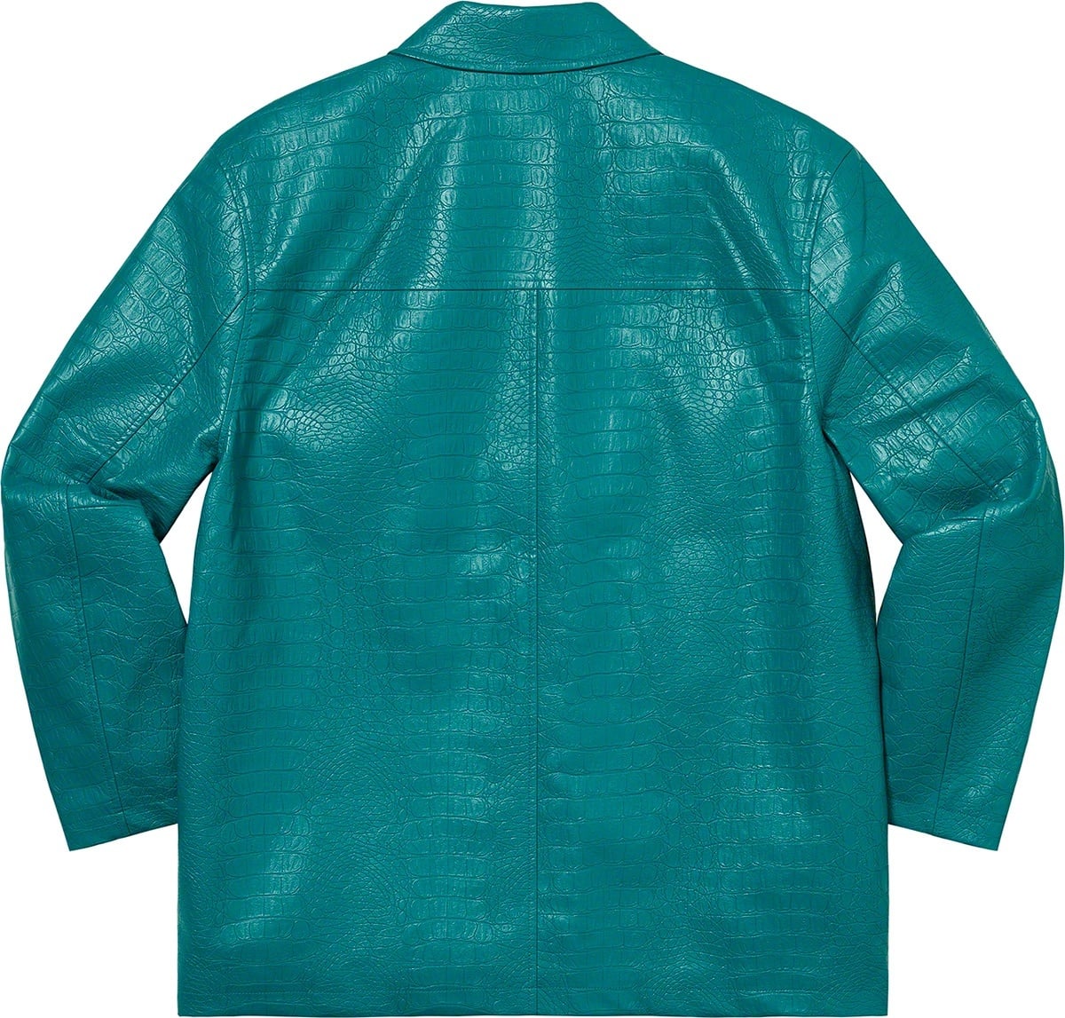 Faux Croc Car Coat view 6